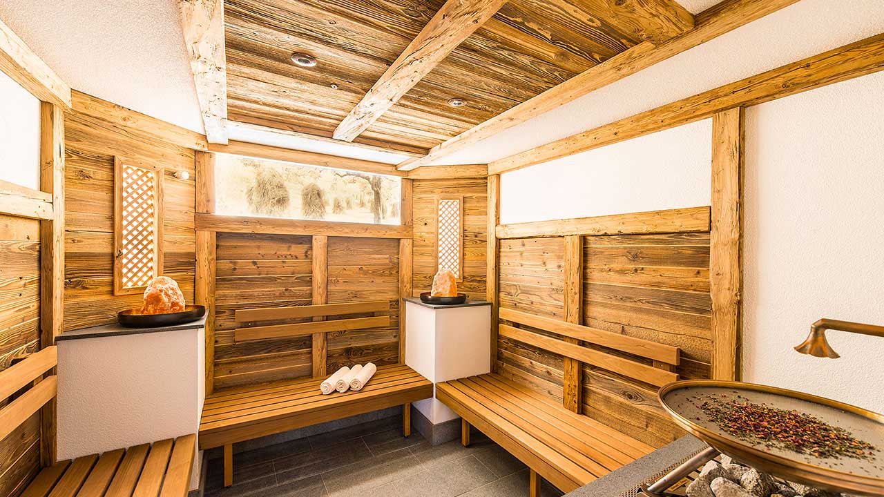 Sauna im Hotel Verena